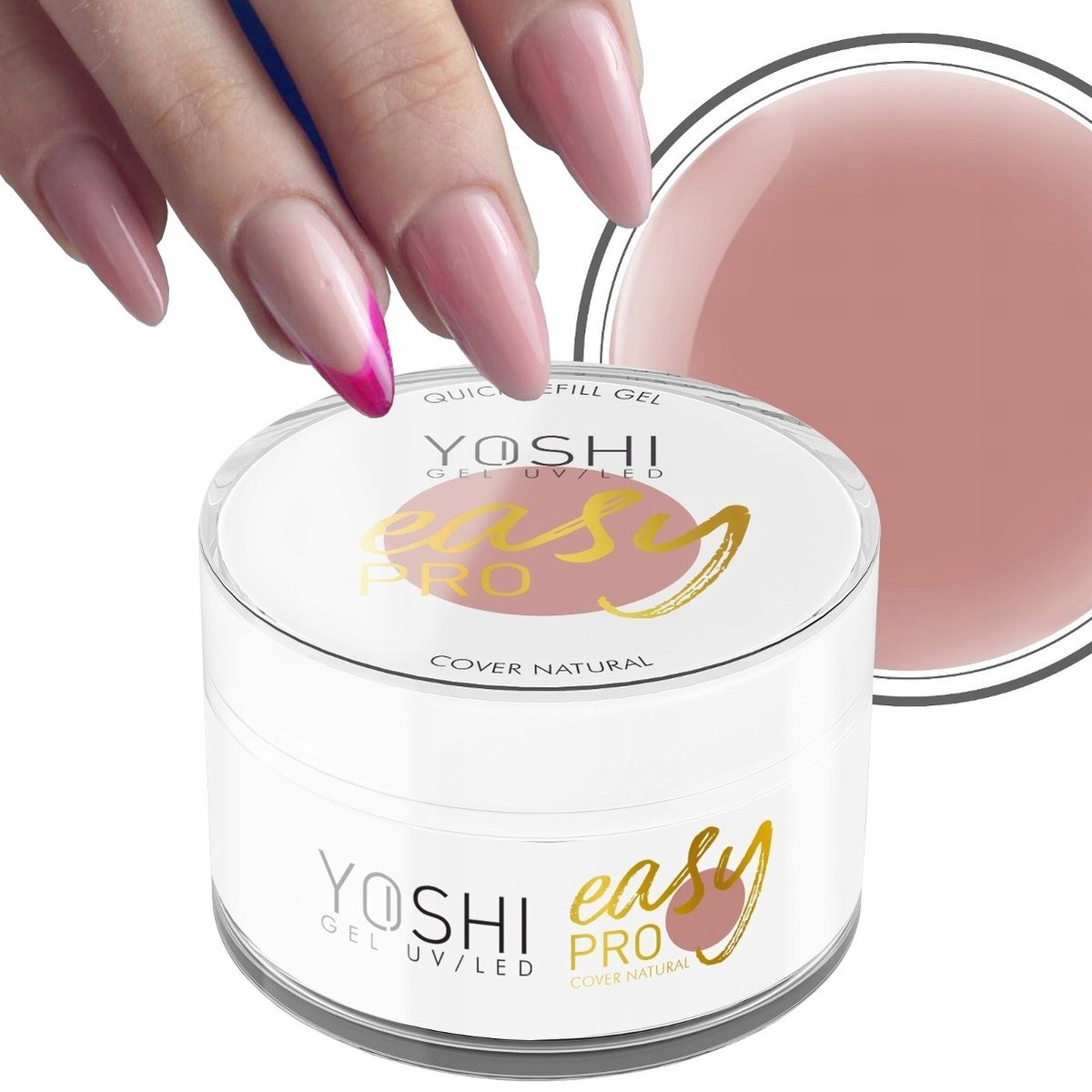 YOSHI EASY PRO ŻEL BUDUJĄCY COVER NATURAL 50 g