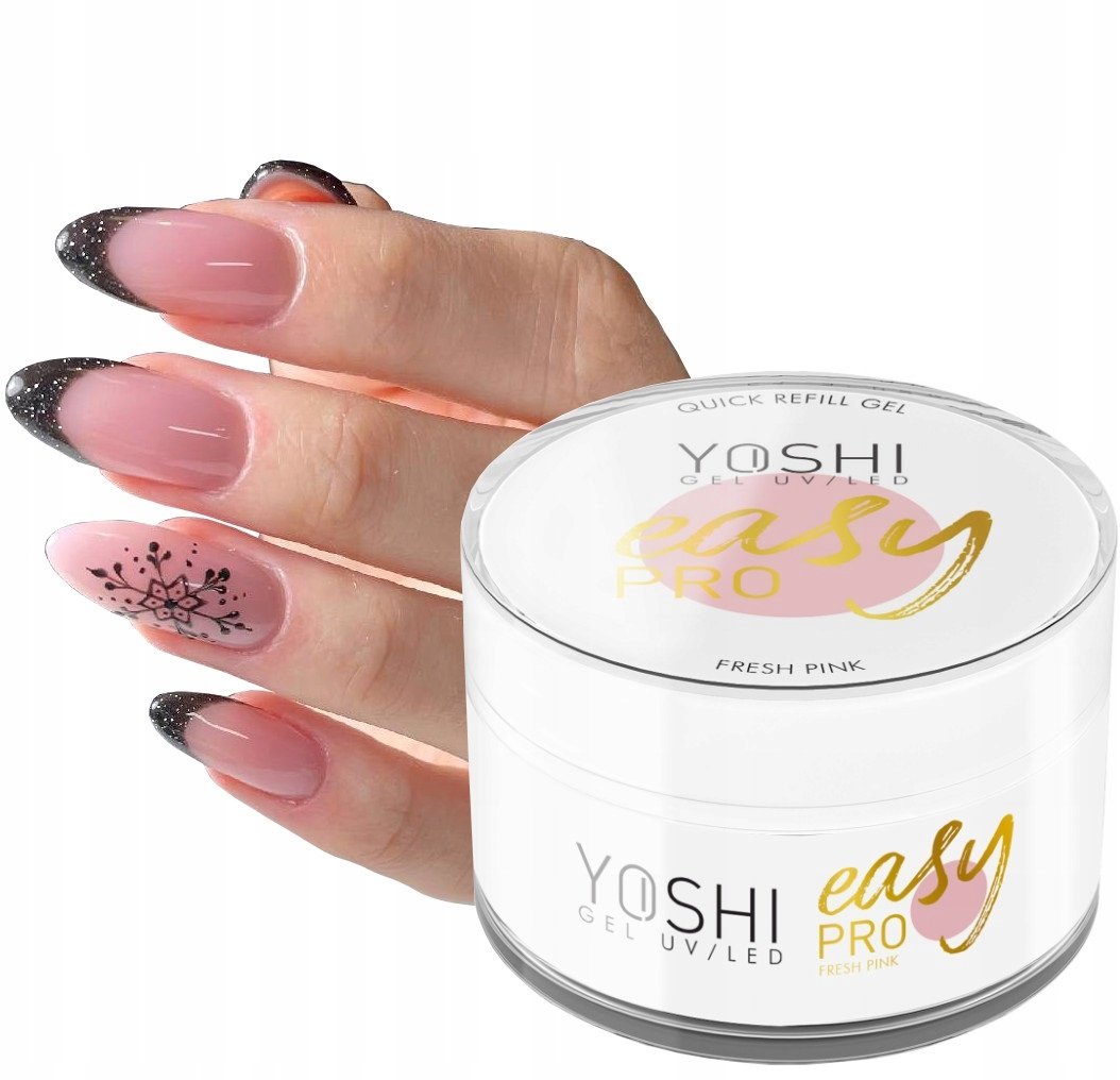 YOSHI EASY PRO ŻEL BUDUJĄCY UV LED FRESH PINK 50 g