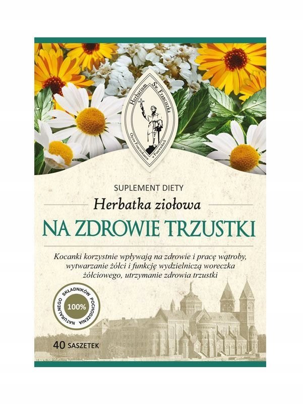 Herbata ziołowa NA TRZUSTKĘ fix 40szt. Herbarium