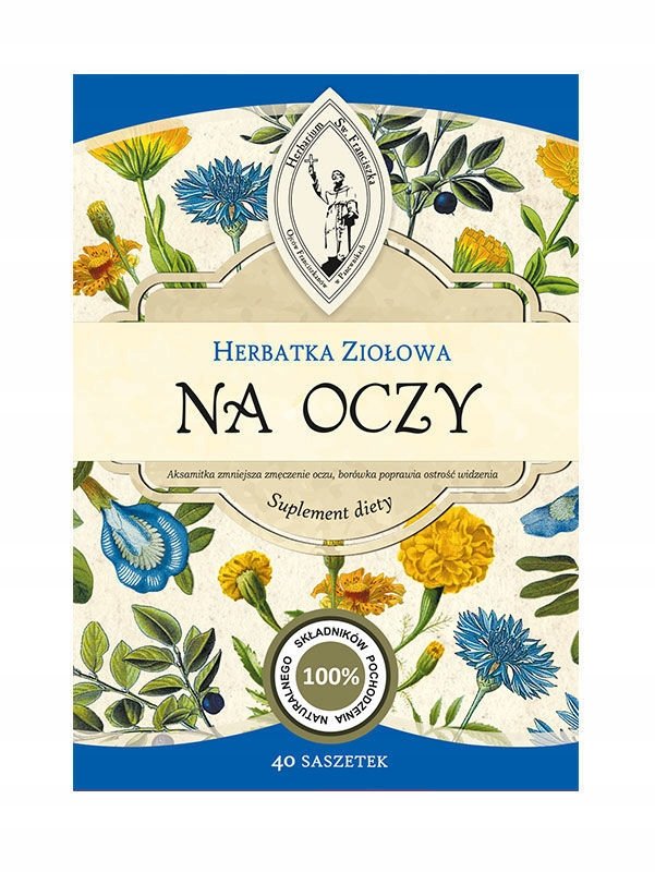 Herbatka ziołowa NA OCZY 40x3g Herbarium