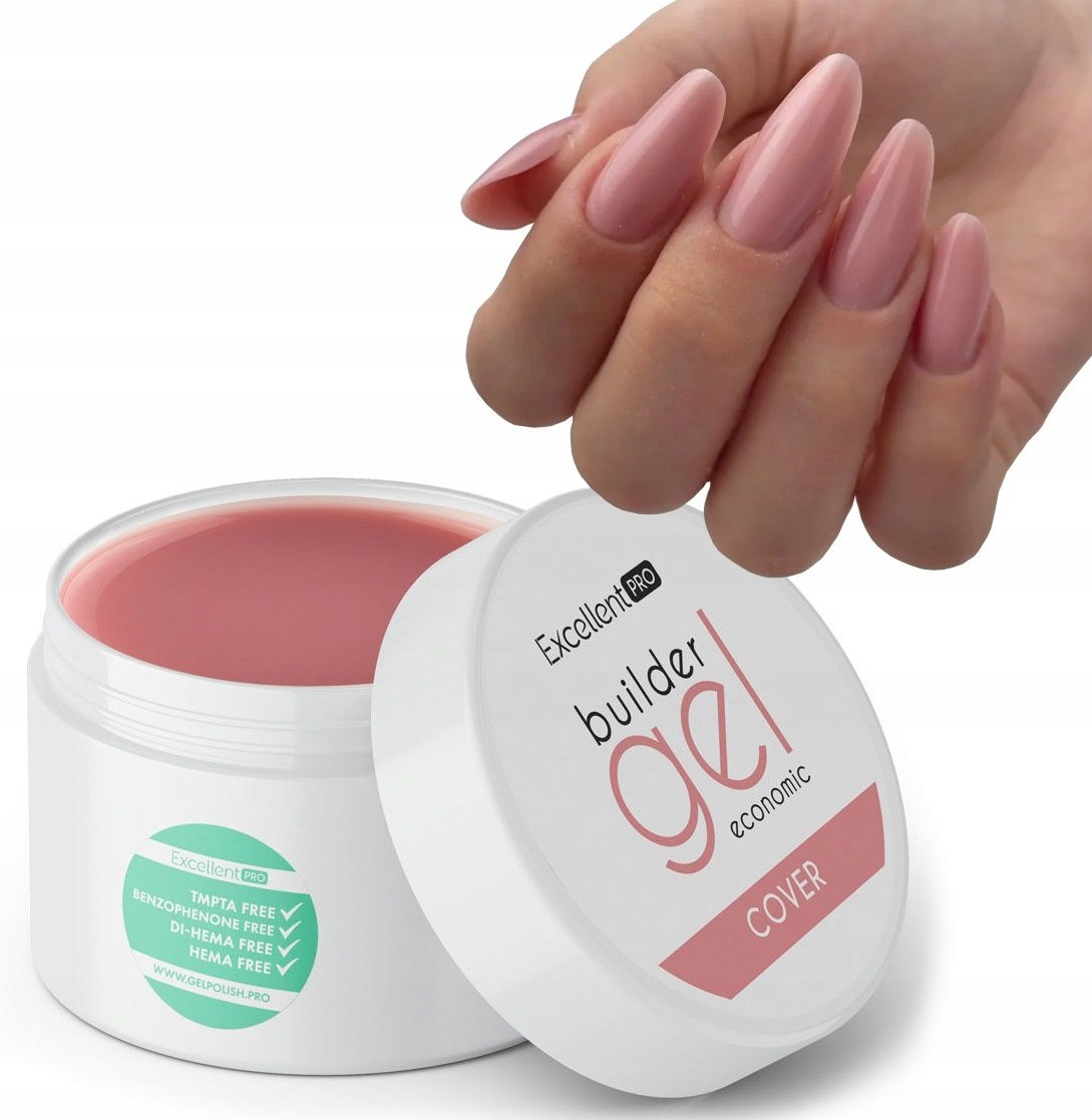 EXCELLENT PRO BUILDER GEL ECONOMIC ŻEL BUDUJĄCY COVER 15 g