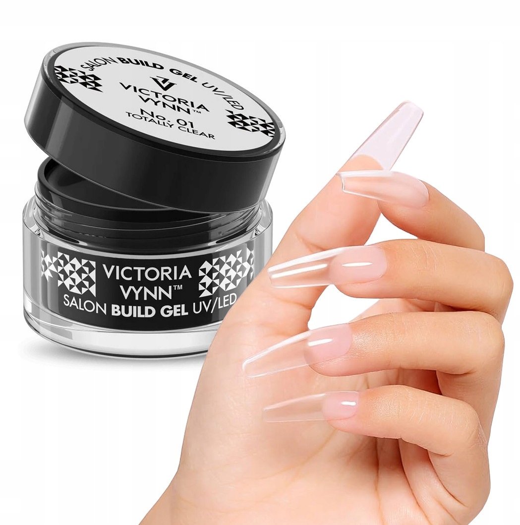 VICTORIA VYNN BUILD GEL SAMOPOZIOMUJĄCY ŻEL BUDUJĄCY 01 TOTALLY CLEAR 50ML