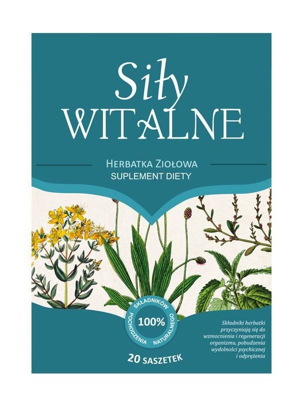 Herbatka SIŁY WITALNE 20x5g HERBARIUM