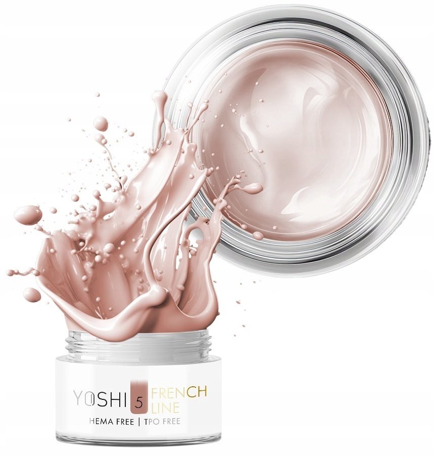 YOSHI FRENCH LINE ŻEL BUDUJĄCY SAMOPOZIOMUJĄCY TWARDY NR 5 50 ml
