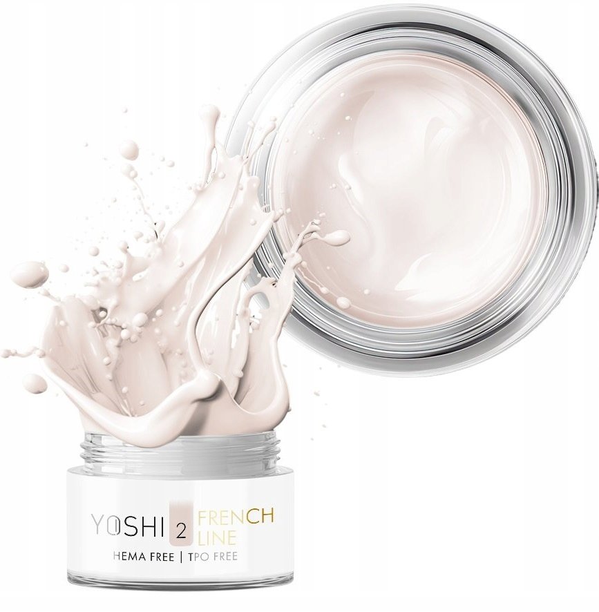 YOSHI FRENCH LINE ŻEL BUDUJĄCY SAMOPOZIOMUJĄCY TWARDY NR 2 50 ml
