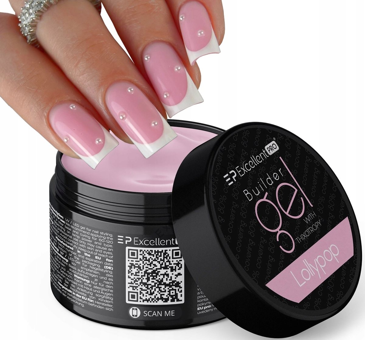 Excellent Pro Builder Gel Żel Budujący Z Tiksotropią Lollypop 50 G