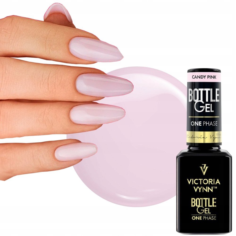 VICTORIA VYNN BOTTLE GEL ŻEL BUDUJĄCY W BUTELCE MLECZNY RÓŻ CANDY PINK 15ml