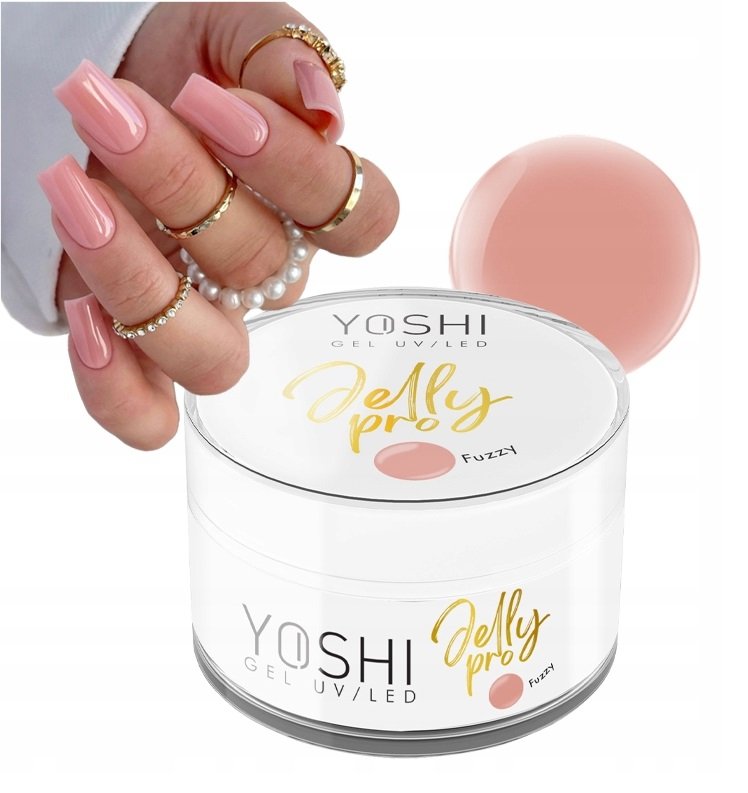 YOSHI JELLY PRO ŻEL GALARETKA BUDUJĄCY NUDE RÓŻ FUZZY 50 g