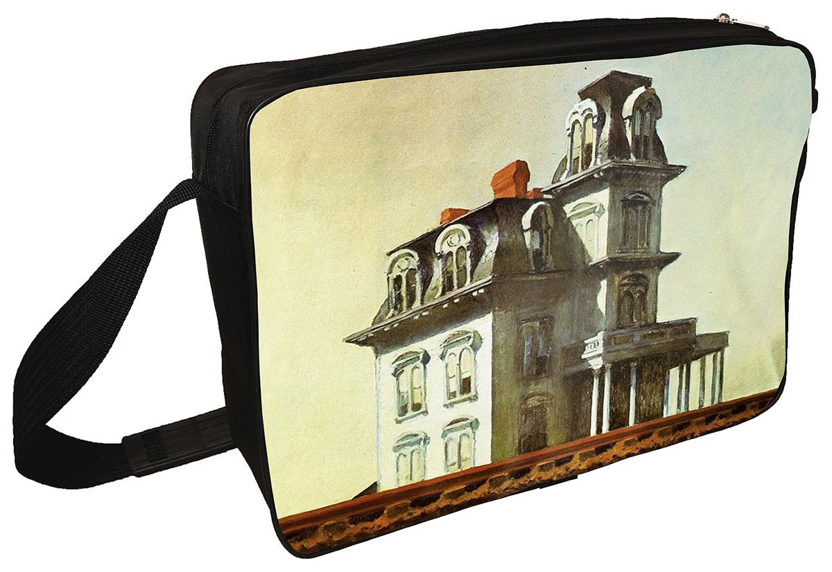 Torba na ramię Dom przy torach kolejowych Edward Hopper
