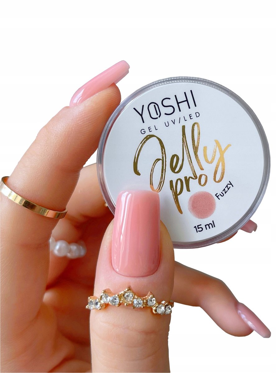 YOSHI JELLY PRO ŻEL GALARETKA BUDUJĄCY NUDE RÓŻ FUZZY 15 g