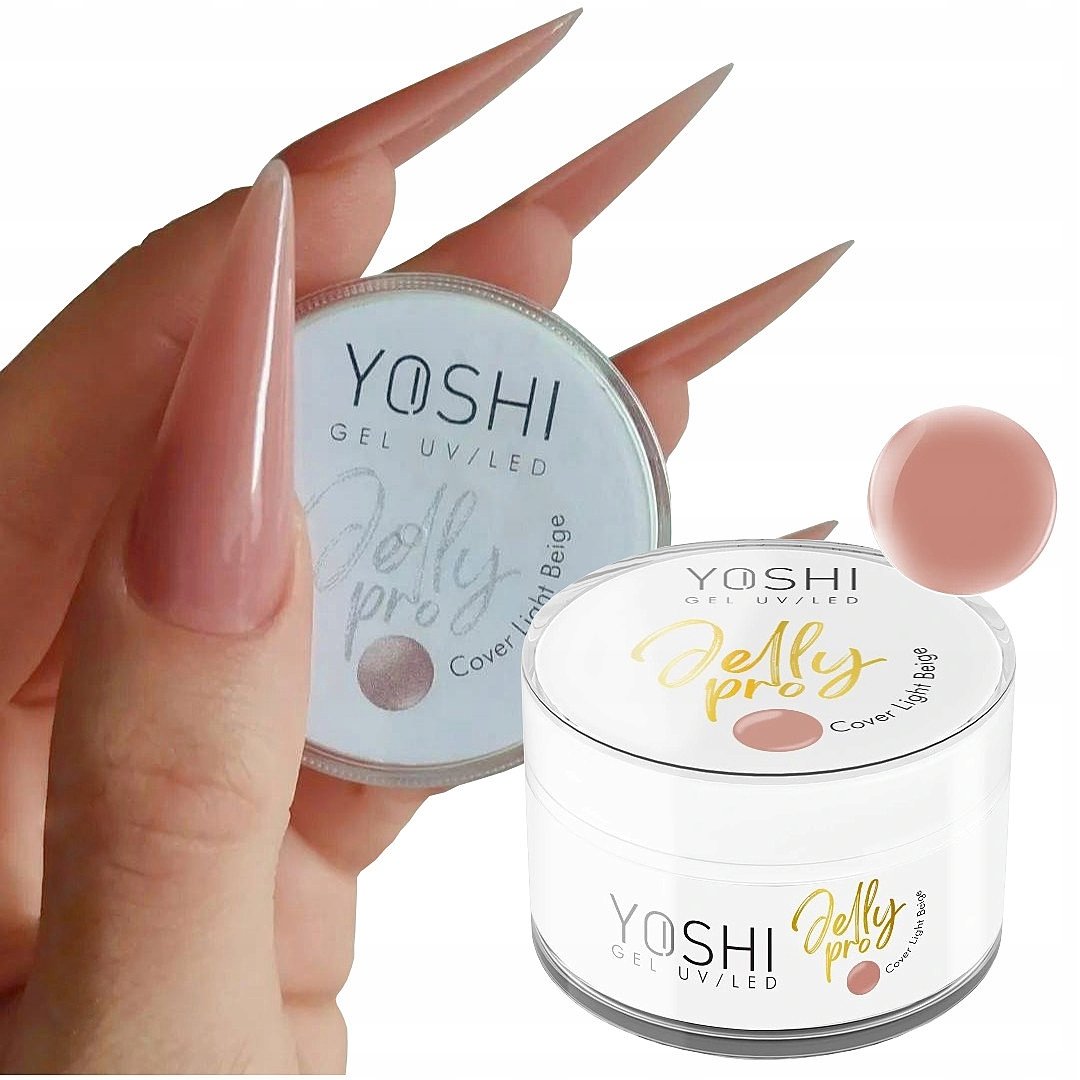 YOSHI JELLY PRO ŻEL GALARETKA BUDUJĄCY BEŻOWY COVER LIGHT BEIGE 50 g
