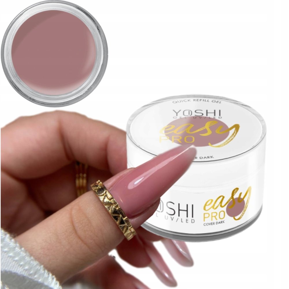YOSHI EASY PRO ŻEL BUDUJĄCY BEŻOWY COVER DARK 50 g