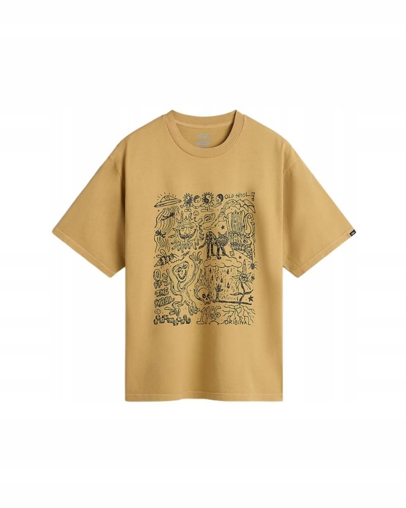 Koszulka Vans SKOOL DOODLE SS TEE ANTELOPE VN000G575QJ1 S