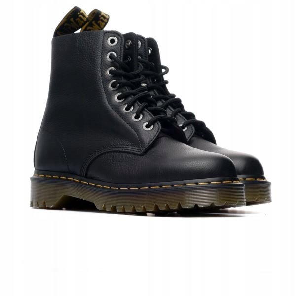 Czarne Skóra naturalna Buty Dr. Martens r.36
