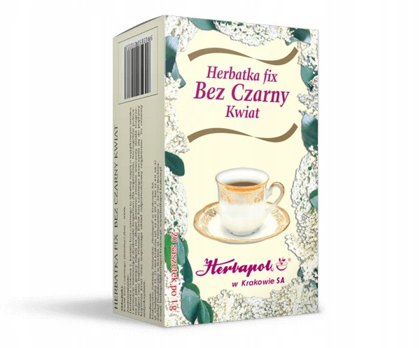 HERBATKA FIX BEZ CZARNY KWIAT 20 sztuk, HERBAPOL
