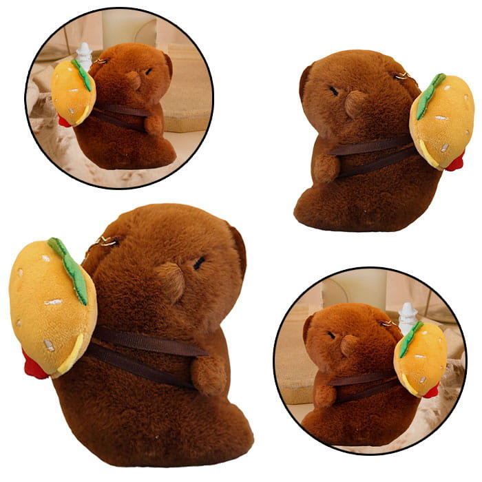 BRELOK MASKOTKA ZAWIESZKA KAPIBARA CAPYBARA 1SZT