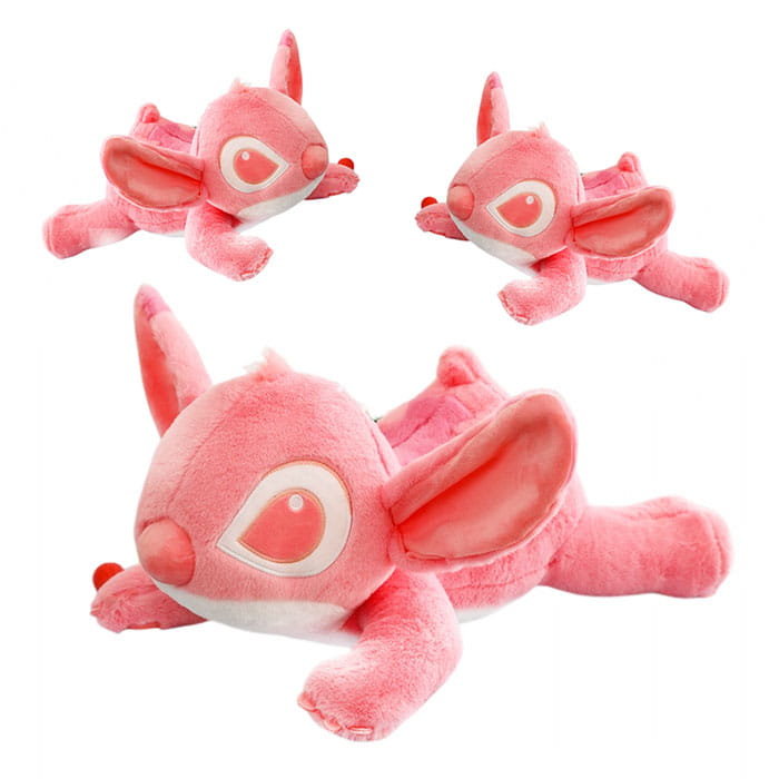 ŚPIĄCY ANGEL DUŻA MASKOTKA ZABAWKA LILO I STICH PLUSZAK PRZYTULANKA 60CM RÓŻ