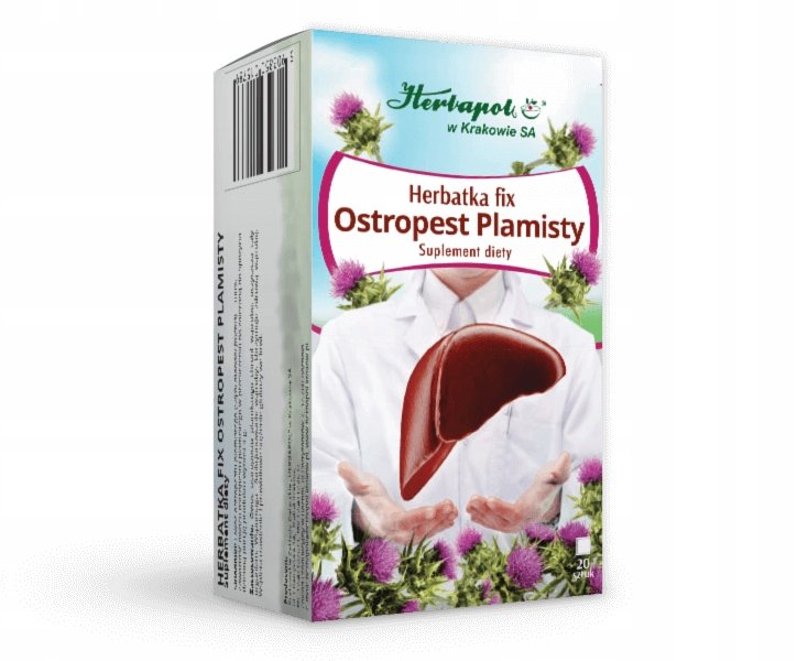 HERBATKA FIX OSTROPEST PLAMISTY 20 sztuk, HERBAPOL