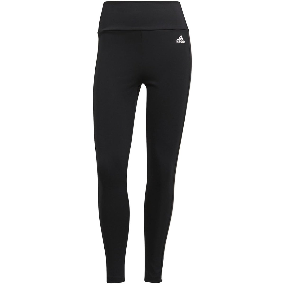 Legginsy damskie adidas DESIGNED TO MOVE 3-STRIPES HW 7/8 czarne GL4040-XL