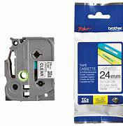 Brother Taśma TZE-151 24mm x 8m przezroczysta/czarny nadruk