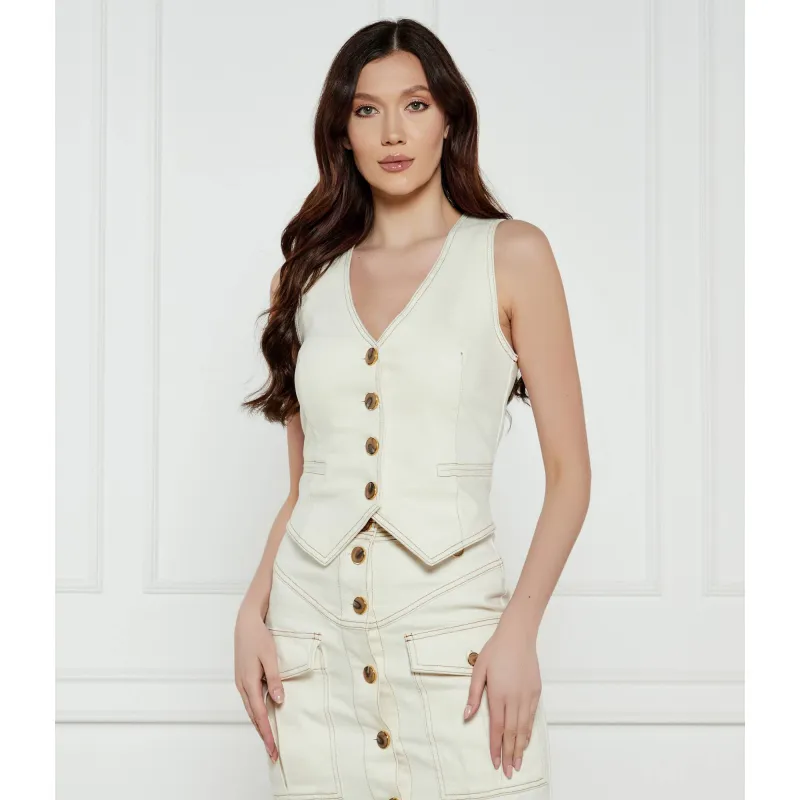 Marciano Guess Jeansowa kamizelka NAOMI Slim Fit