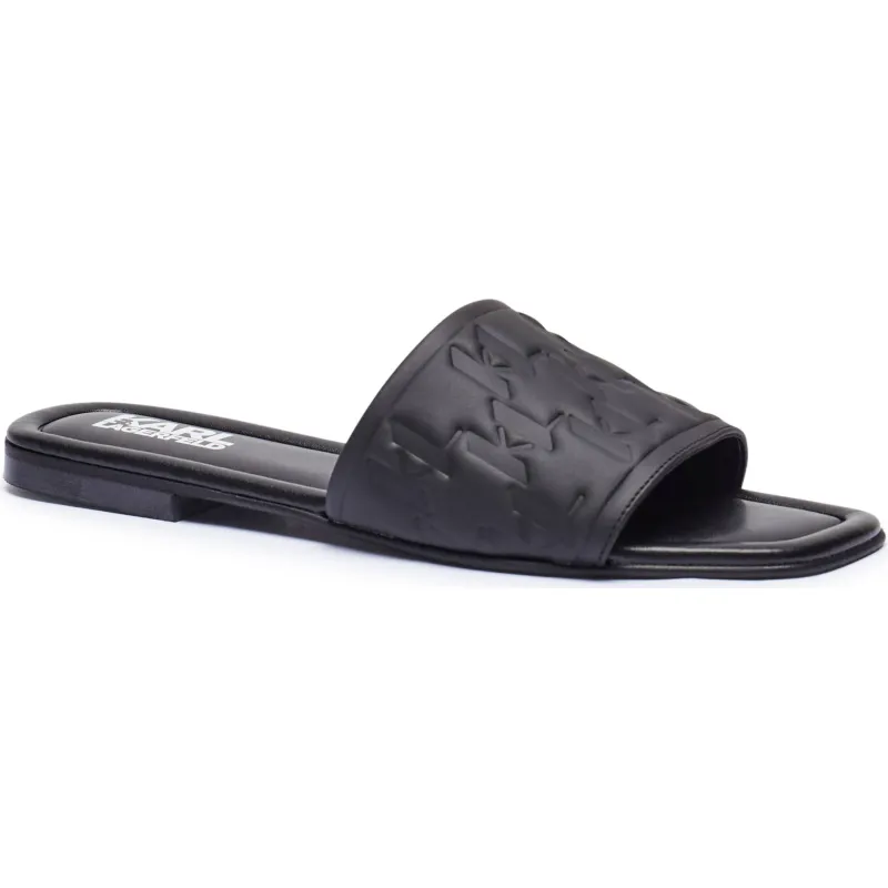Karl Lagerfeld Klapki BRIO | z dodatkiem skóry