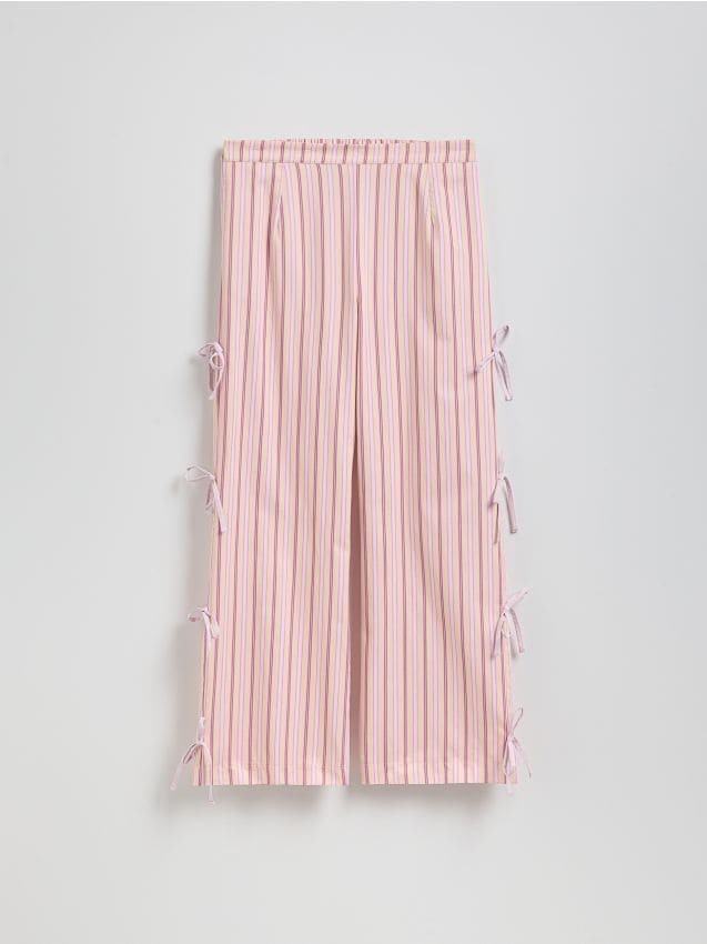 Reserved - Spodnie w paski - wielobarwny