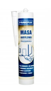 Koelner/Rawlplug Masa akrylowa biała 310ml 15szt. - R-SL-MA-02