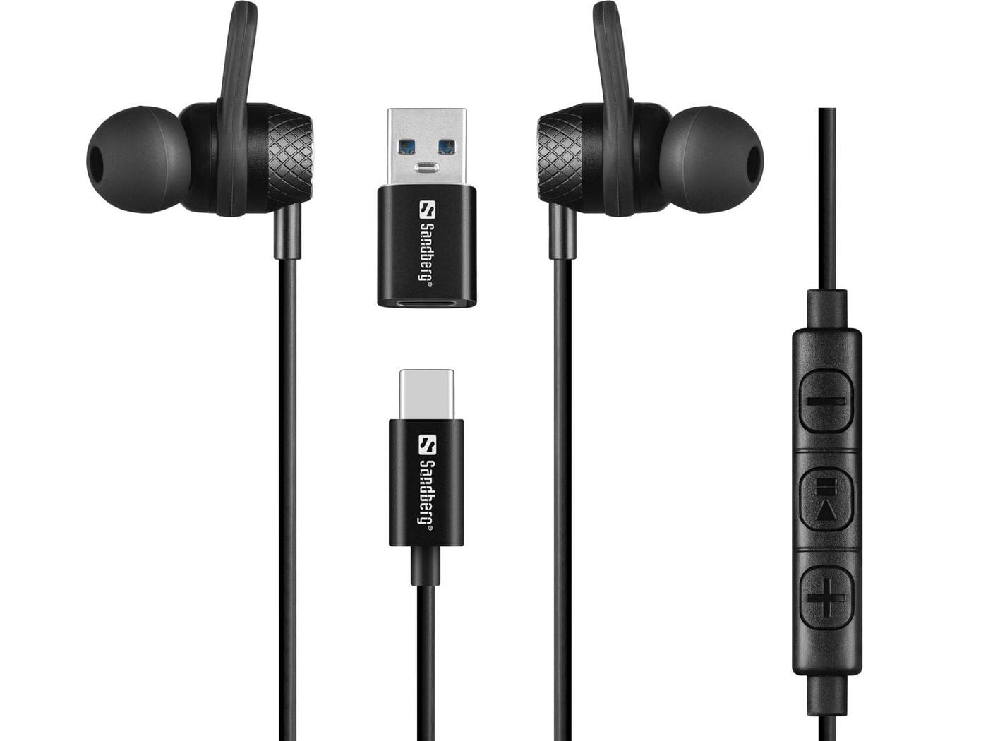 Sandberg USB-C/A In-Earset with