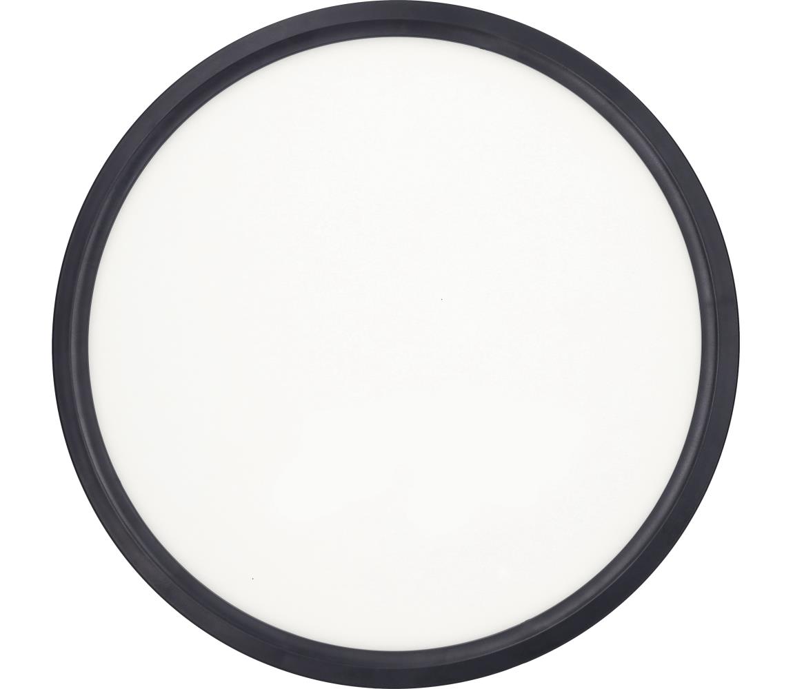 Solight WO8018 - LED Plafon ściemnialny ESTELA LED/36W/230V+pilot śr. 30 cm czarny