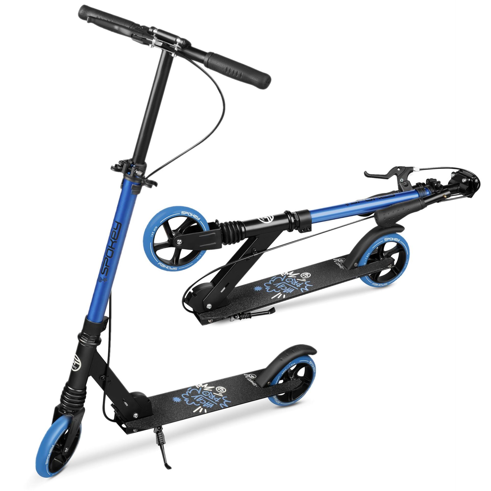 Hulajnoga SPOKEY Vacay Pro Czarno-niebieski