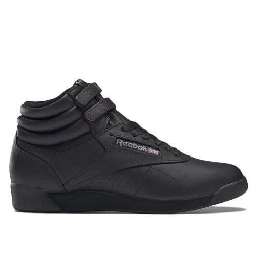 Buty damskie Reebok Freestyle Hi czarne skóra wysokie 100000102 37