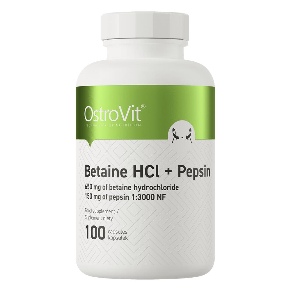 Ostrovit, Betaina HCl + Pepsyna, 100 kaps.