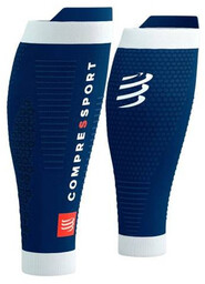 COMPRESSPORT Opaski kompresyjne R2 3.0 ESTATE BLUE/WHITE