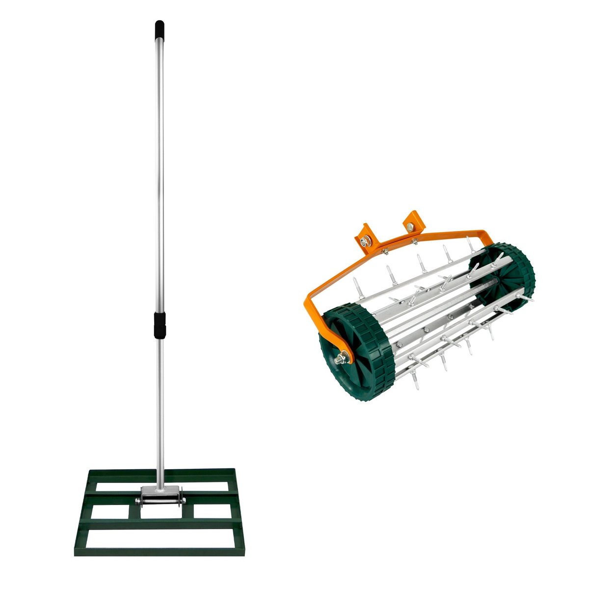 Niwelator i aerator 50 cm – zielony