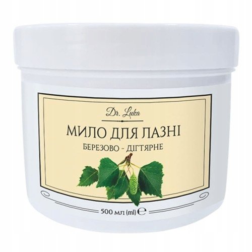 Suplement diety, Mydło do ciała i włosów dziegciowe 500ml Dr Luka