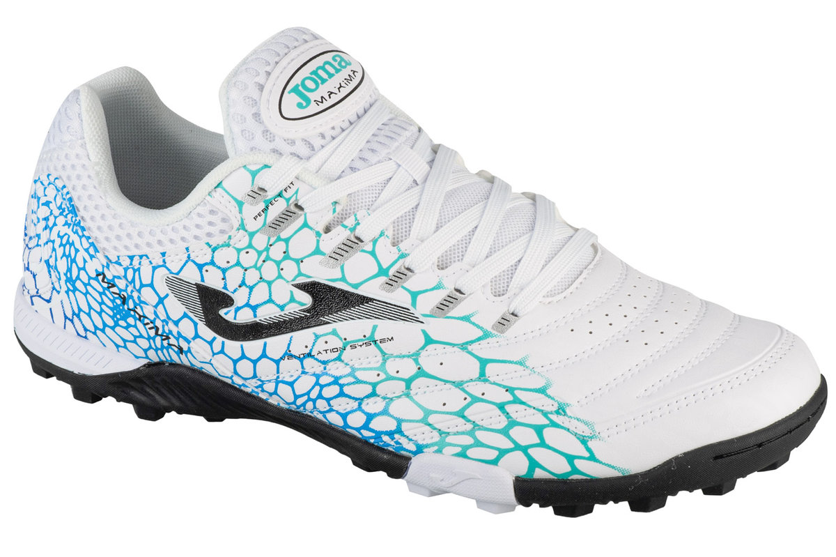 Joma Maxima 2532 TF MAXS2532TF, Męskie, buty piłkarskie - turfy, Biały