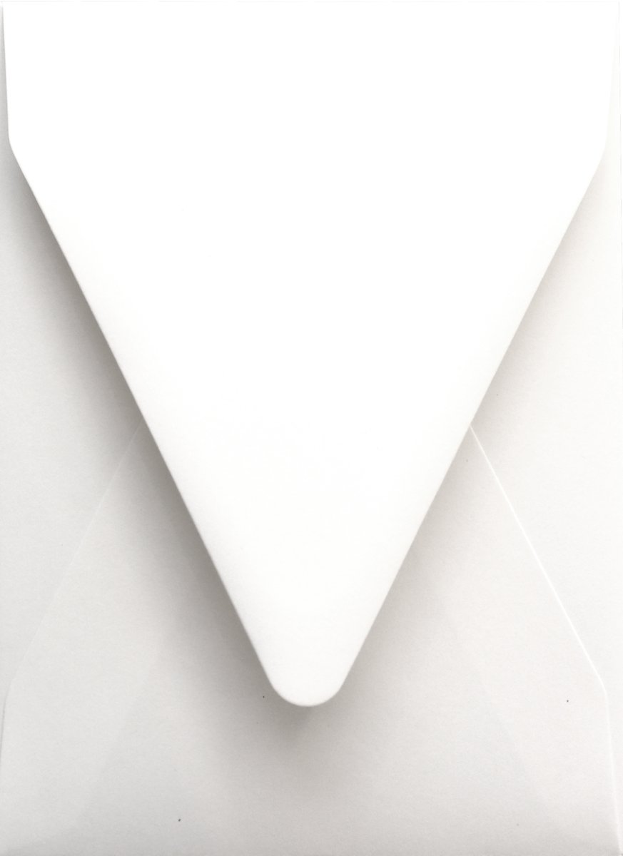 Koperty ozdobne gładkie I8 182x134mm białe Malmero Blanc NK 120g 25 szt. - na zaproszenia, laurki, vouchery