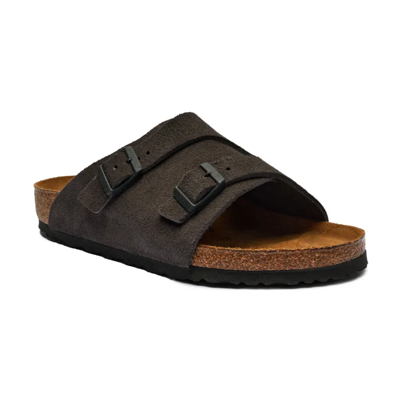 Birkenstock Skórzane klapki Zürich LEVE