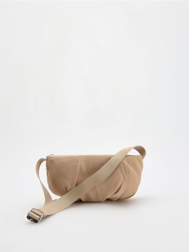 Reserved - Saszetka crossbody - beżowy