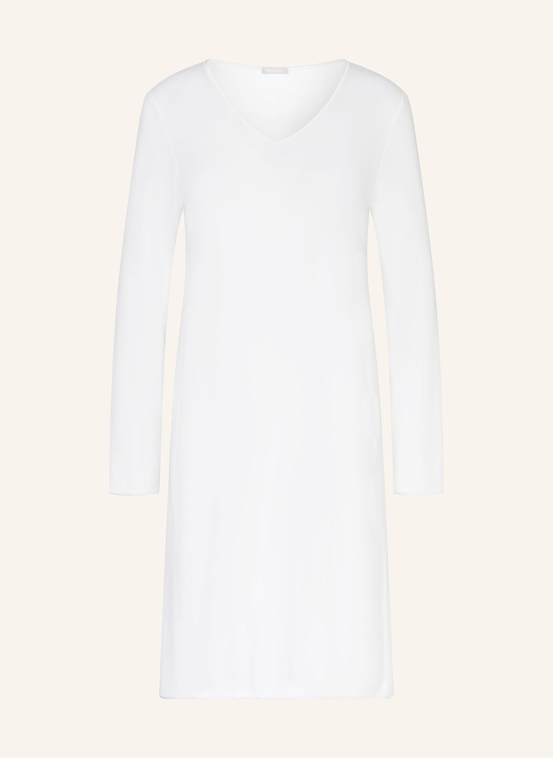 Hanro Koszula Nocna Cotton Silk weiss