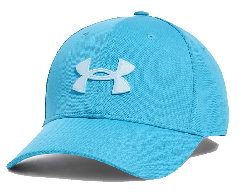 Czapka Under Armour męska BLITZING ADJ CAP z daszkiem Niebieska