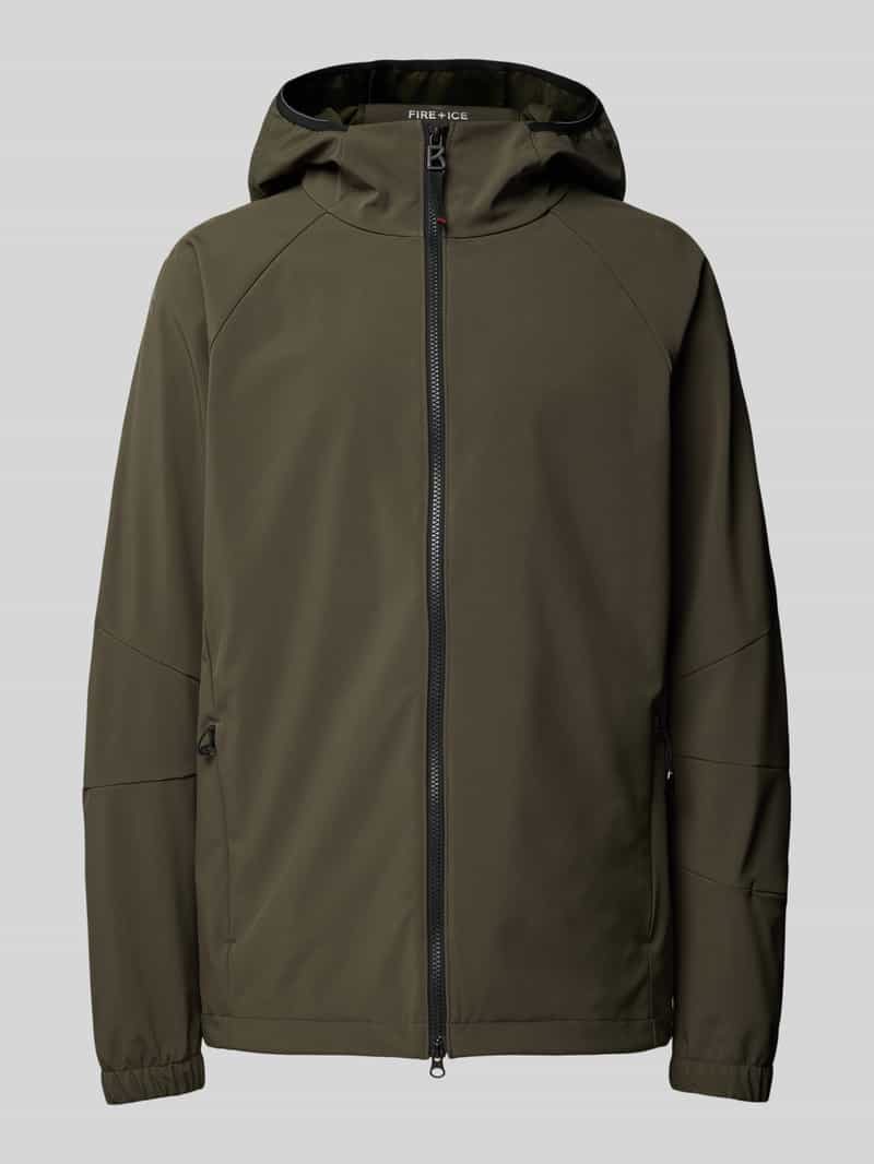 Kurtka softshell z dwustronnym zamkiem błyskawicznym model ‘Gilmar’