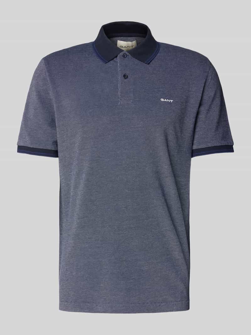 Koszulka polo o kroju regular fit z wyhaftowanym logo model ‘OXFORD’