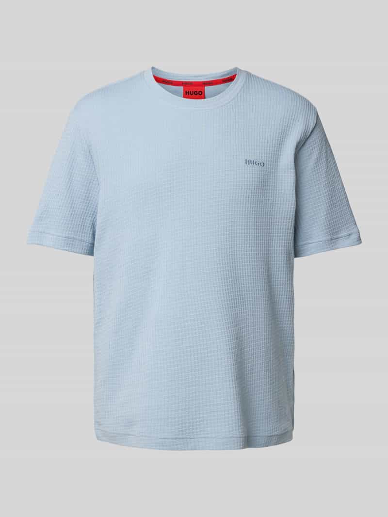 T-shirt z wyhaftowanym logo model ‘Austin’