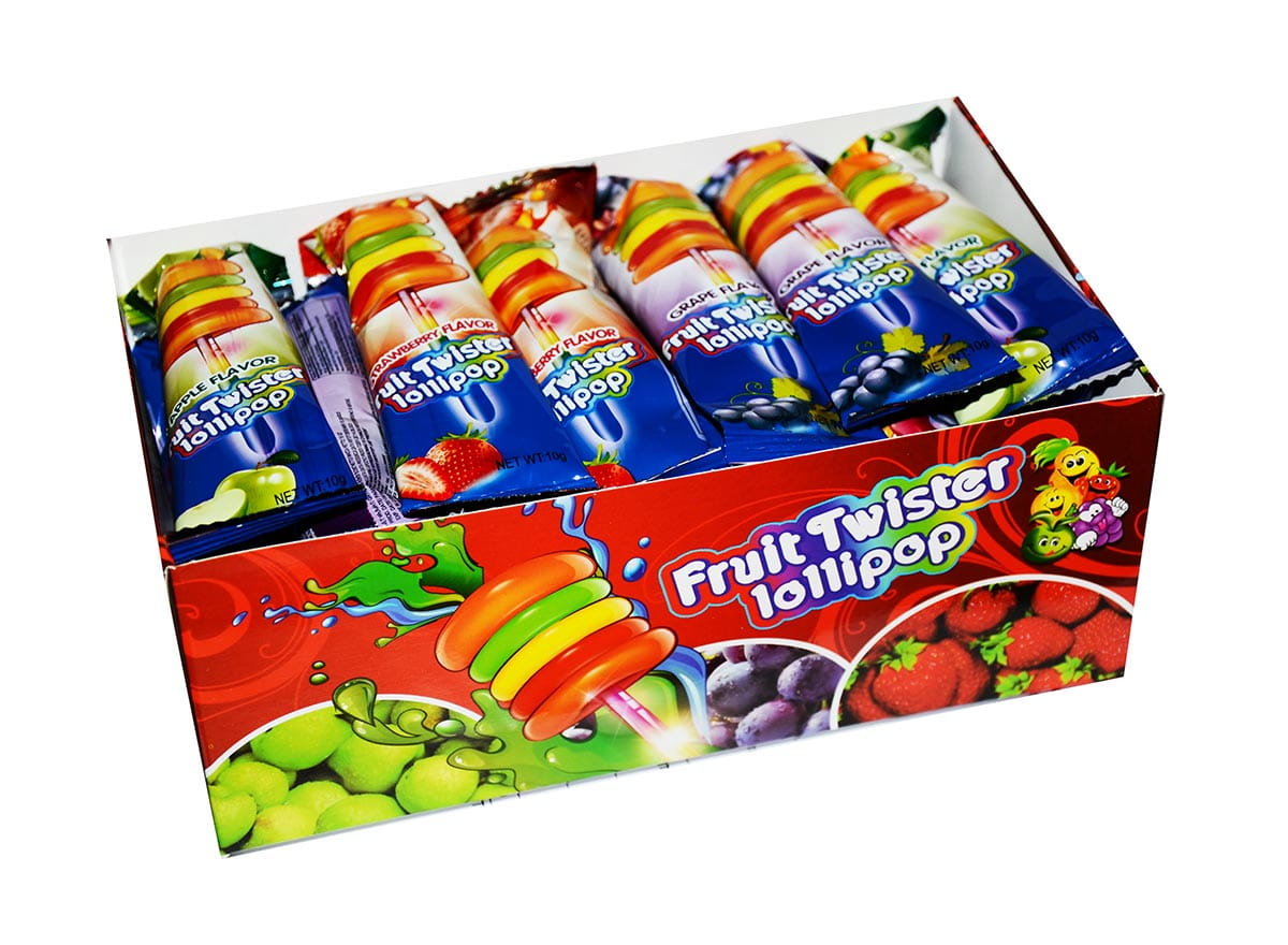 LIZAK-HAMBURGER LOLLIPOP WITH LIGHT