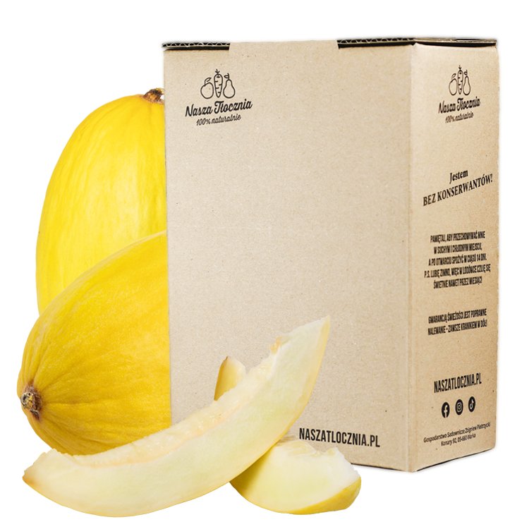 100% sok tłoczony z owoców żółtego melona 3L