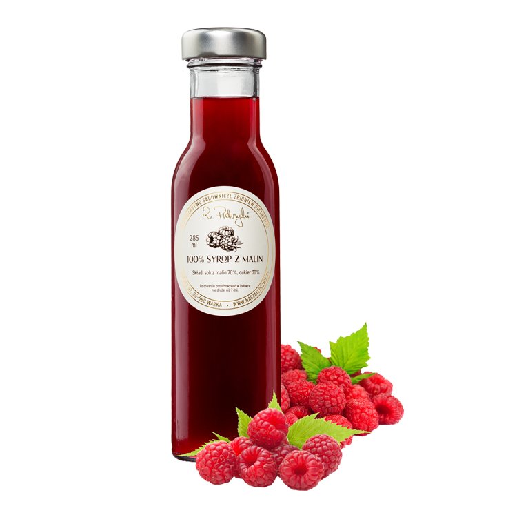 Syrop z Malin niskosłodzony 285ml