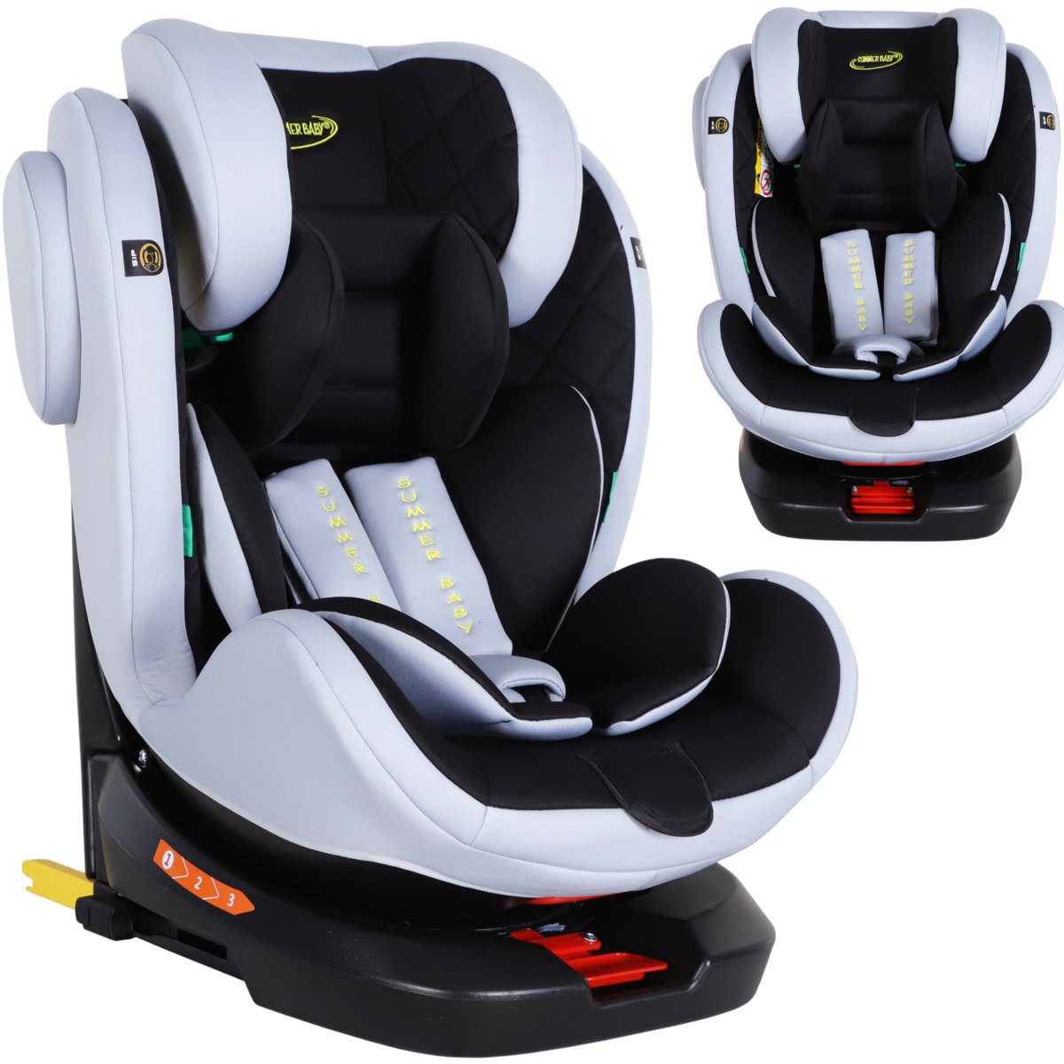 FOTELIK SAMOCHODOWY FARO 40-150cm ISOFIX i-SIZE OBROTOWY 360° SUMMER BABY