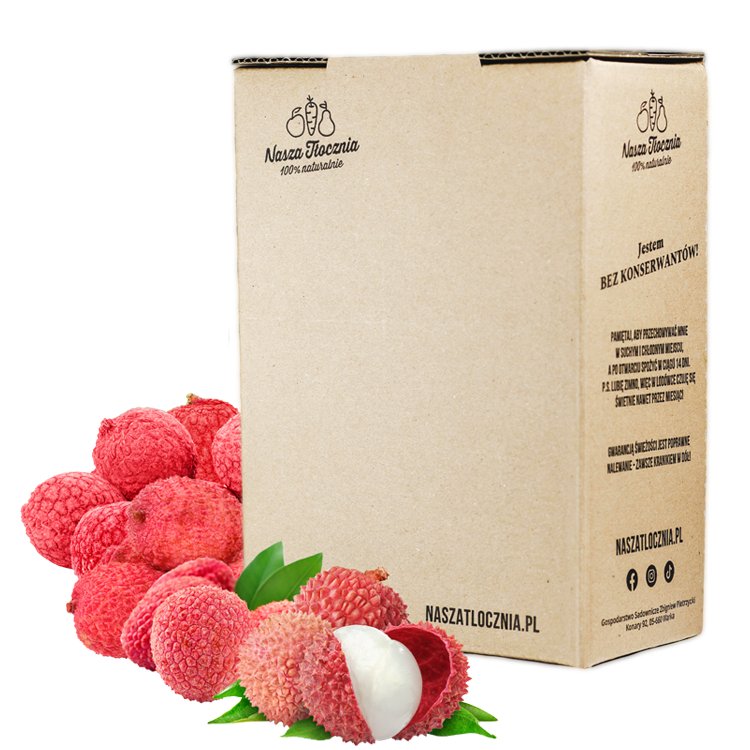 Sok tłoczony 100% liczi lychee NFC bez cukru bez wody 3L